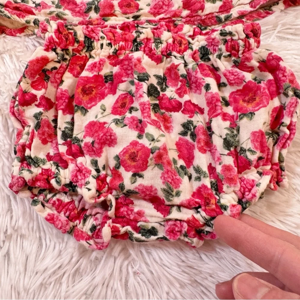 Old Navy Pink Floral‎ Baby Set